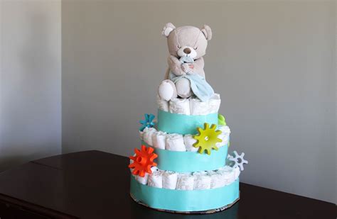 Schéma skladania plienkovej torty