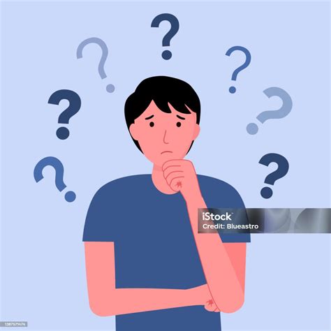 Ilustrácia znázorňujúca zmäteného človeka s otáznikmi nad hlavou