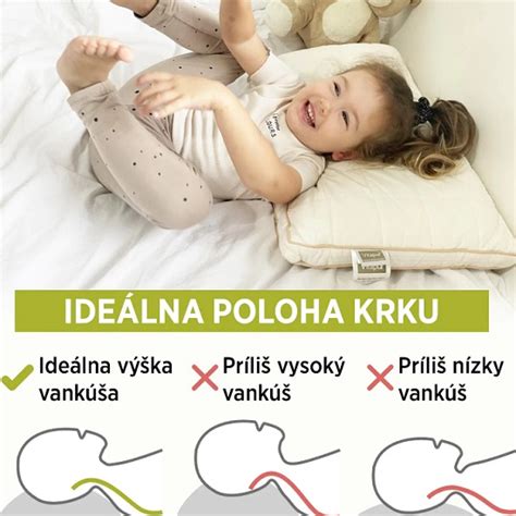 Detský vankúš a jeho správna veľkosť