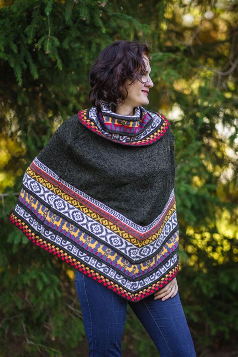 pletené pončo pre bábätko