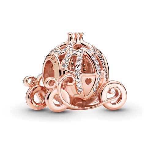 Pandora Popoluška Charm Kočiar