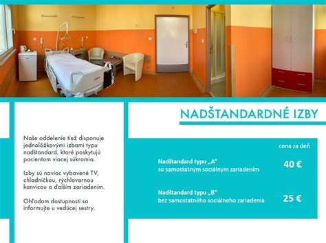 Infografika porovnávajúca štandardné a nadštandardné izby