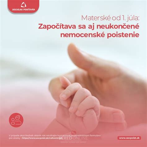 Infografika vysvetľujúca podmienky nároku na materské