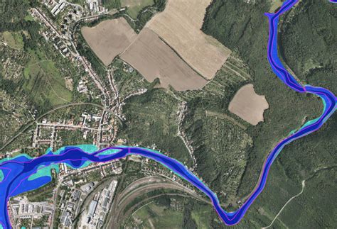 Mapa povodňových oblastí