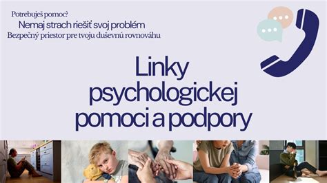 Štruktúra psychologickej podpory pre deti a rodiny