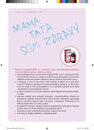 Ilustrácia detského imunitného systému reagujúceho na alergén