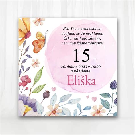 Ukážka rôznych štýlov pozvánok na oslavu