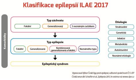 Infografika zobrazujúca rôzne typy epileptických záchvatov a ich prejavy