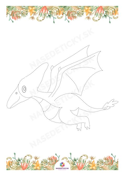 Ukážka pracovného zošita s dinosaurami na vystrihovanie