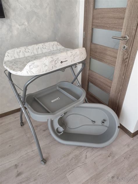 PETITE&MARS Prebaľovací pult s vaničkou Spa