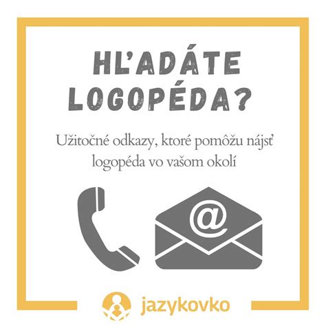Ilustrácia návštevy u logopéda