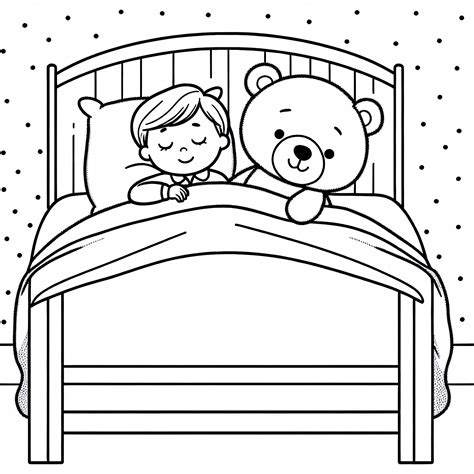 Mačka a dieťa v posteli