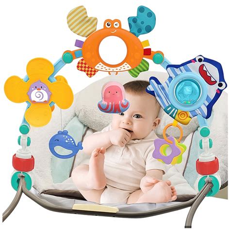 Hrazdička pre bábätko s hračkami