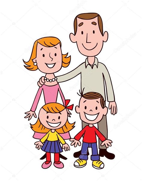 Ilustrácia rodiny s batoľaťom na výlete