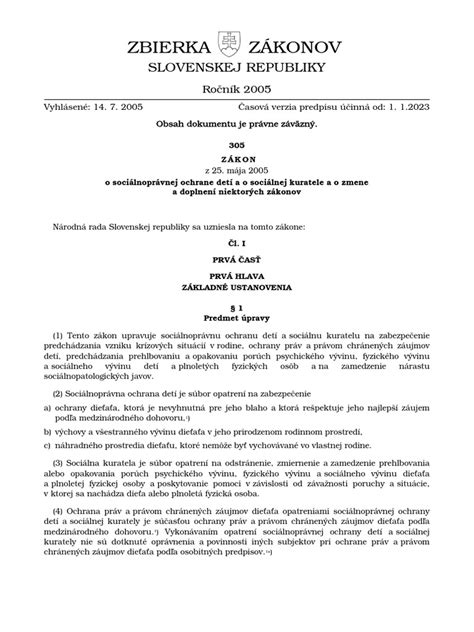 Grafické znázornenie právnej úpravy starostlivosti o deti v SR