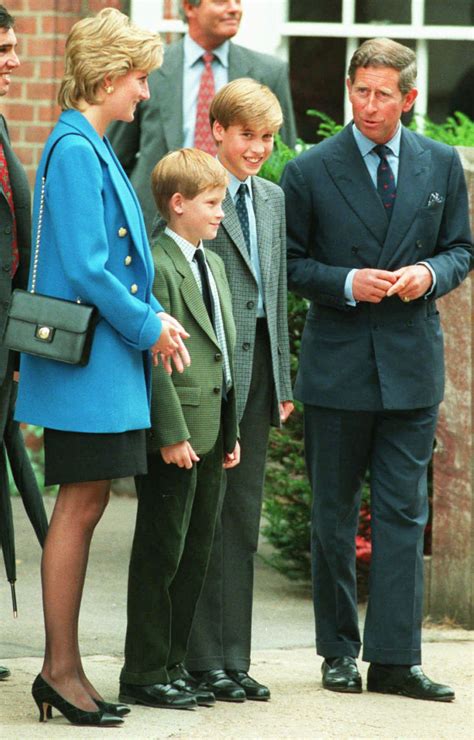 Diana s deťmi, princom Williamom a princom Harrym
