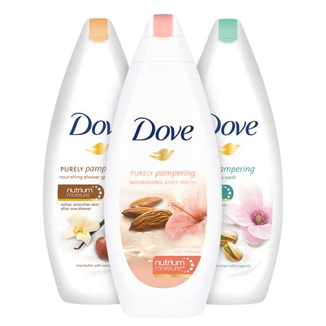 Porovnanie produktov Dove Purely Pampering