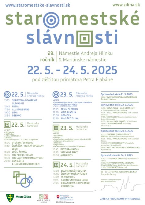 Program pútnickej slávnosti