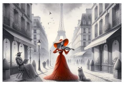 Parížska ulica s architektúrou 19. storočia