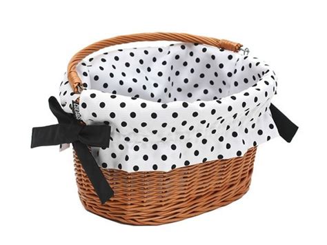 Detaily prúteného košíka na bicykel