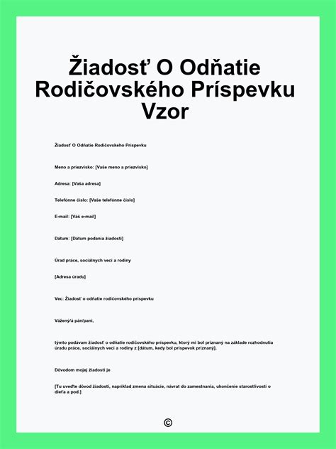 Infografika o procese odňatia rodičovského príspevku