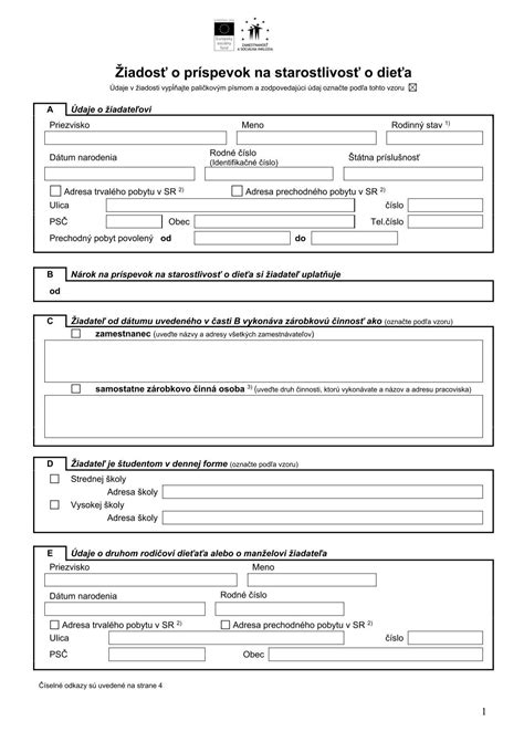 Infografika znázorňujúca proces podania žiadosti o príspevok na starostlivosť o dieťa