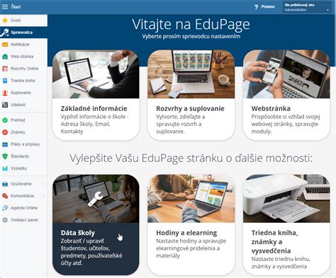 Infografika zobrazujúca funkcie rodičovského konta EduPage