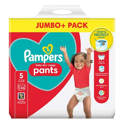 Ilustrácia prebaľovania Pampers Pants