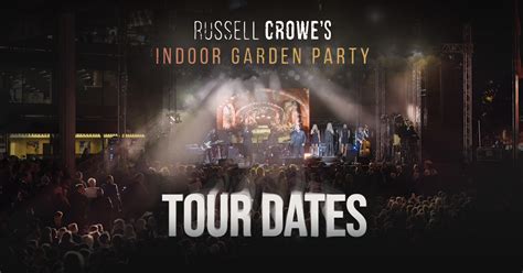Russell Crowe s kapelou Indoor Garden Party