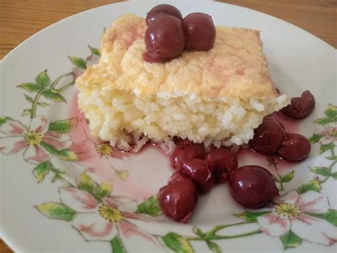 Ryžový nákyp s ovocím