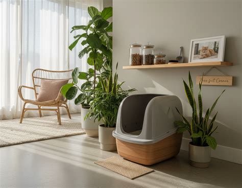 Štruktúra mačacej toalety so silikónovou podstielkou