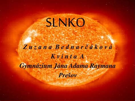 Slnko a štedrosť