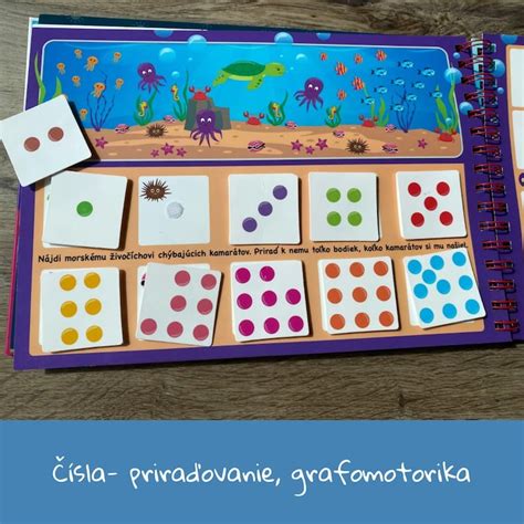 Hotová Montessori kniha s rôznymi aktivitami