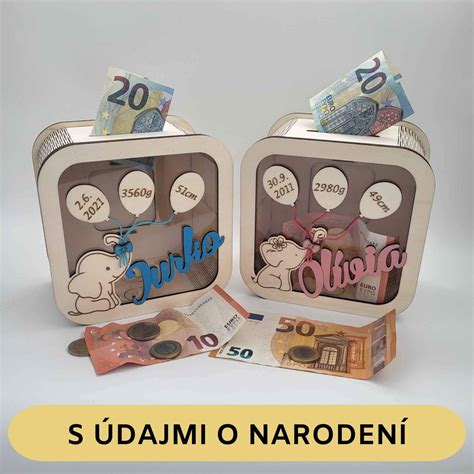 Detské pokladničky rôznych tvarov a farieb