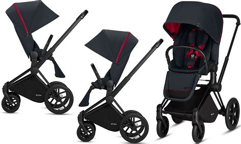 Ilustrácia kočíka Cybex Priam v edícii Ferrari