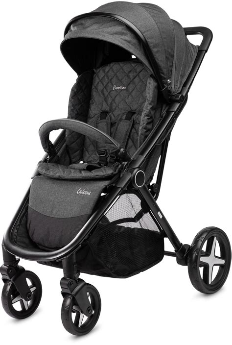 Detailné zábery funkcií kočíka Caretero Monaco