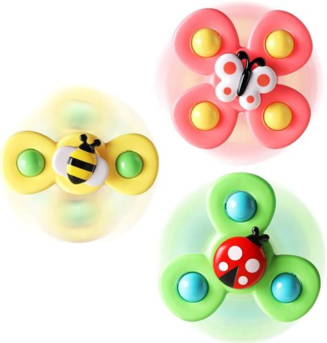 Baby spinner s prísavkou