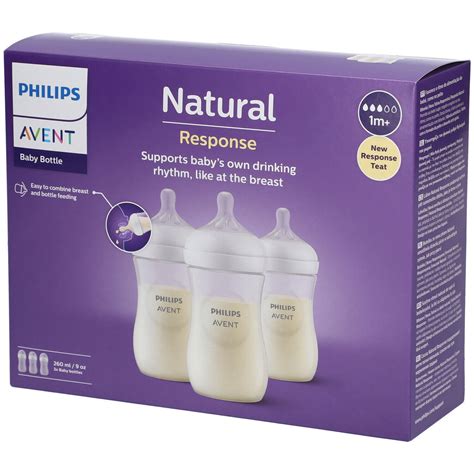 Porovnávacia tabuľka prietokov cumlíkov Philips Avent Natural Response