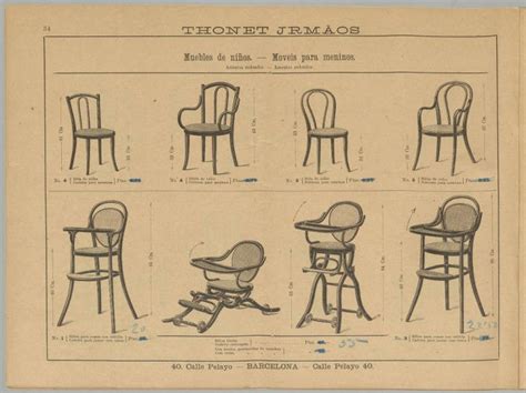 Detská stolička Thonet