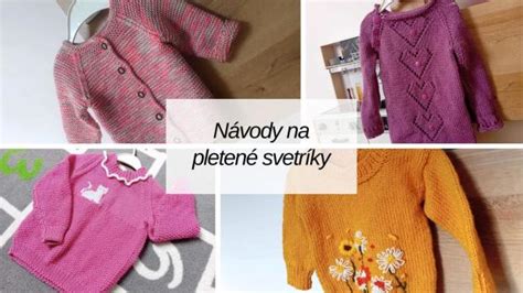 Rôzne štýly detských pletených boleriek