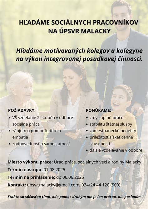 Ilustrácia rodiny a sociálnych pracovníkov