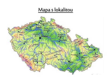 Mapa Popradu s vyznačenou lokalitou