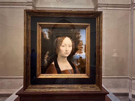 Portrét Ginevry de' Benci od Leonarda da Vinciho