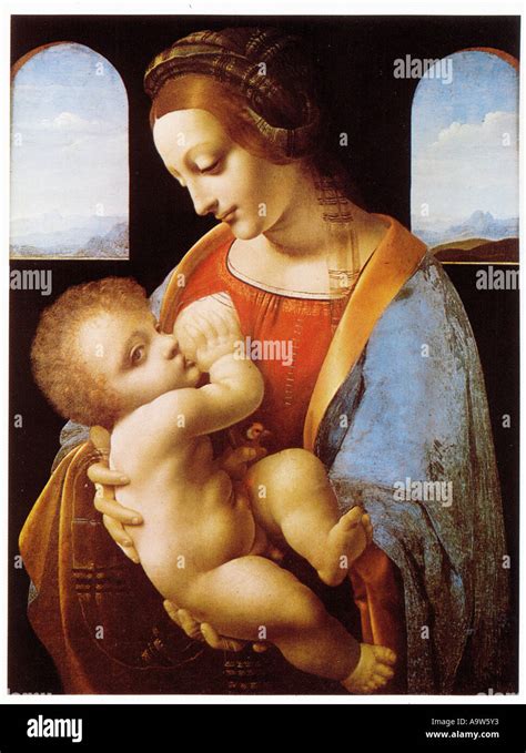 Madona Litta pripisovaná Leonardovi da Vinci