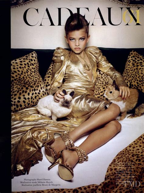 Thylane Blondeau na titulke magazínu Vogue