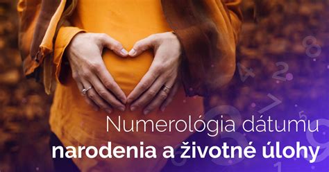 Numerológia a dátum narodenia