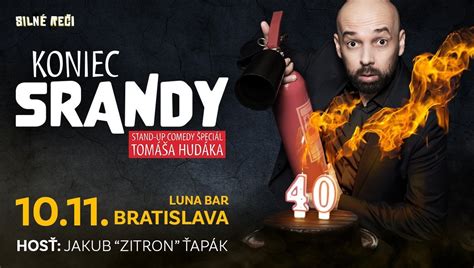 Plagát k stand-up šou 