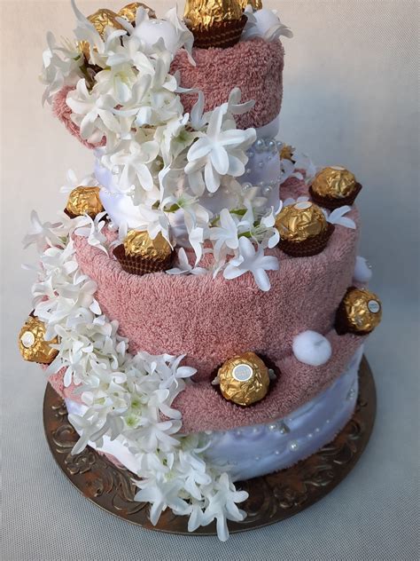 Torta z uterákov pre dievčatko