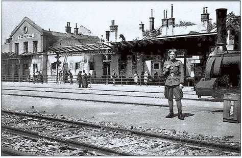 Stará fotografia železničnej stanice v Turzovke