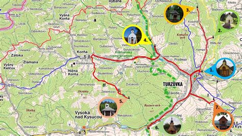 Mapa Turzovky